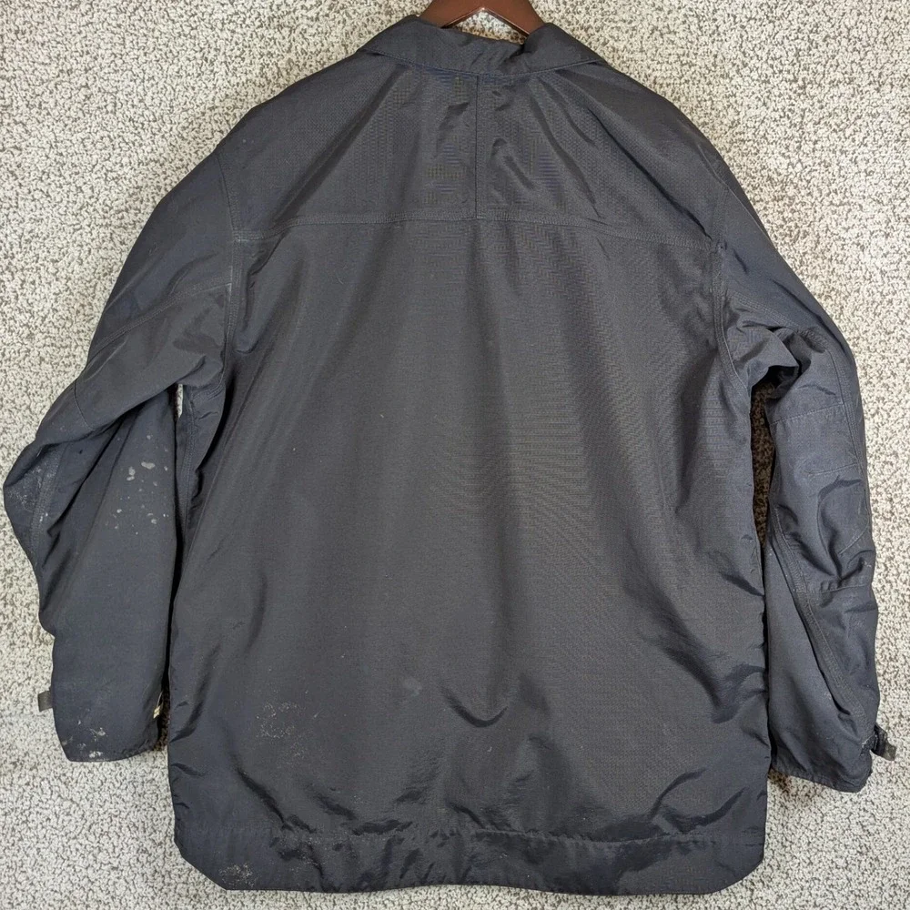 Carhartt C72 Workworn Jacket Coat Work Utility Insulated Black XL Tall Read Desc